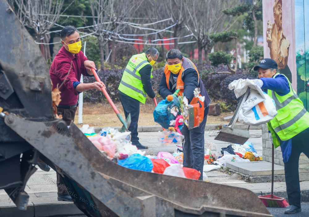 春节
过年
道县
环卫工