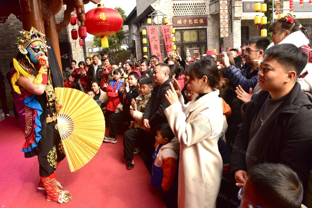 春节  幸福年  传统文化  变脸