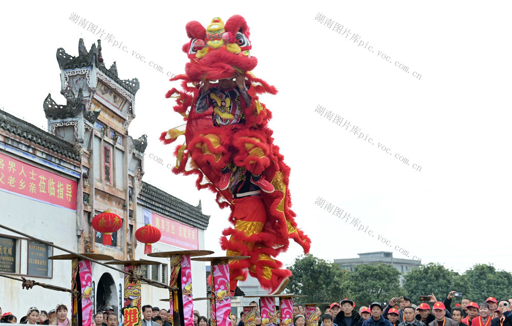传统民俗 非遗 文化  耍狮 民间艺人 群众文化 