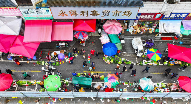 市场  供应  人气旺  春节  年味