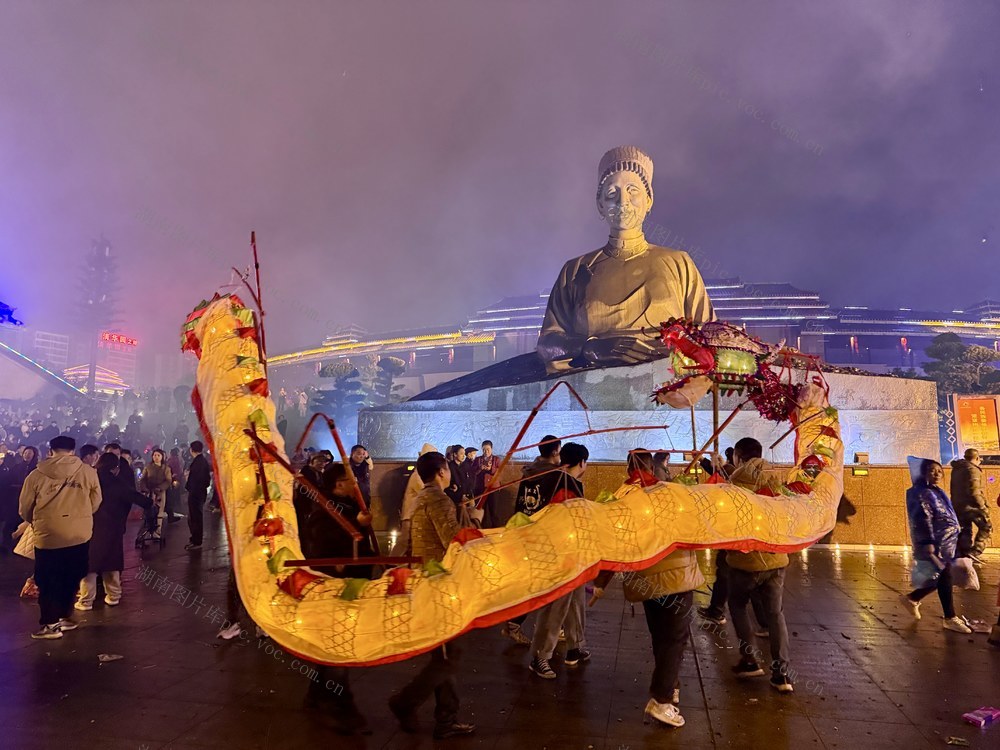 舞龙欢腾闹新春
