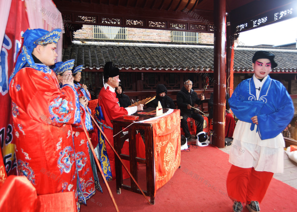 宁远：唱大戏 过大年