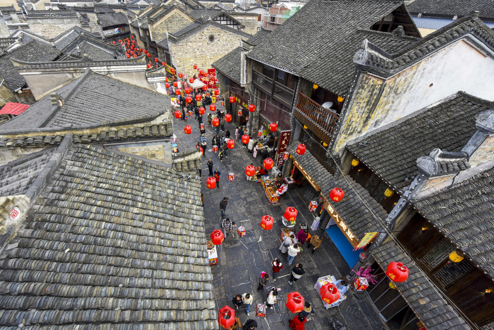 春节   古城  老街