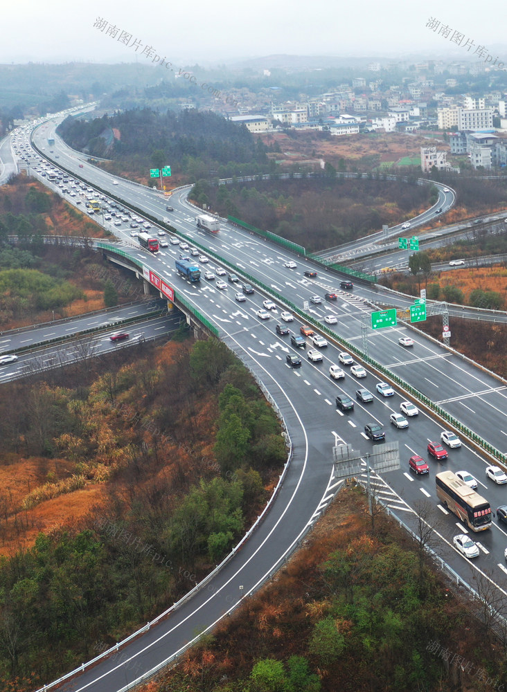 嘉禾：春节返程高峰