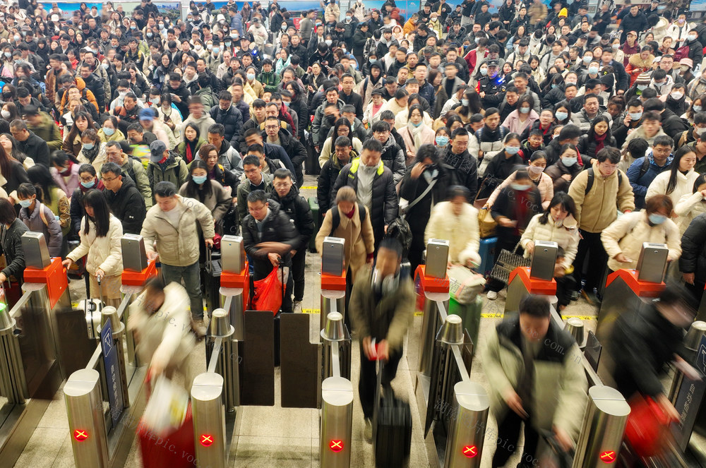 春运 返程 客流 高峰 铁路