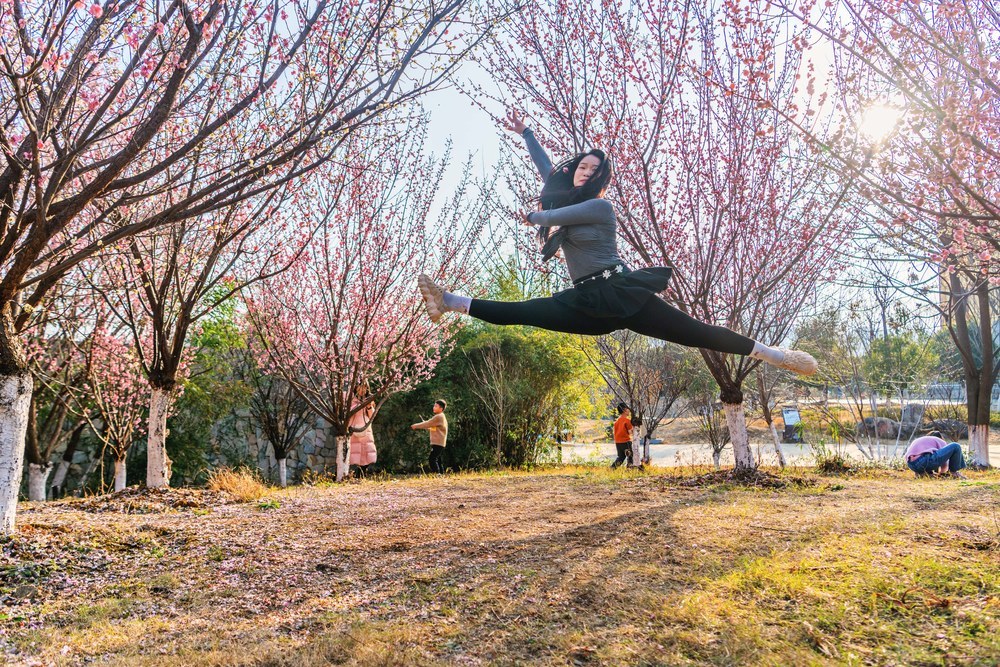 春节  湿地公园  春意盎然  假日
