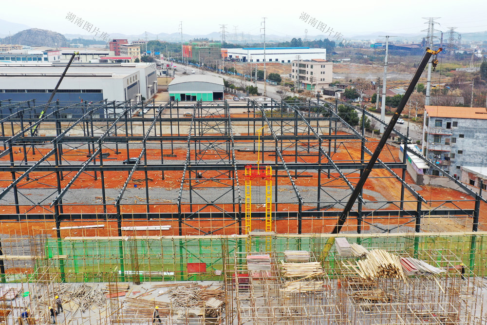 嘉禾：新年开工建设忙