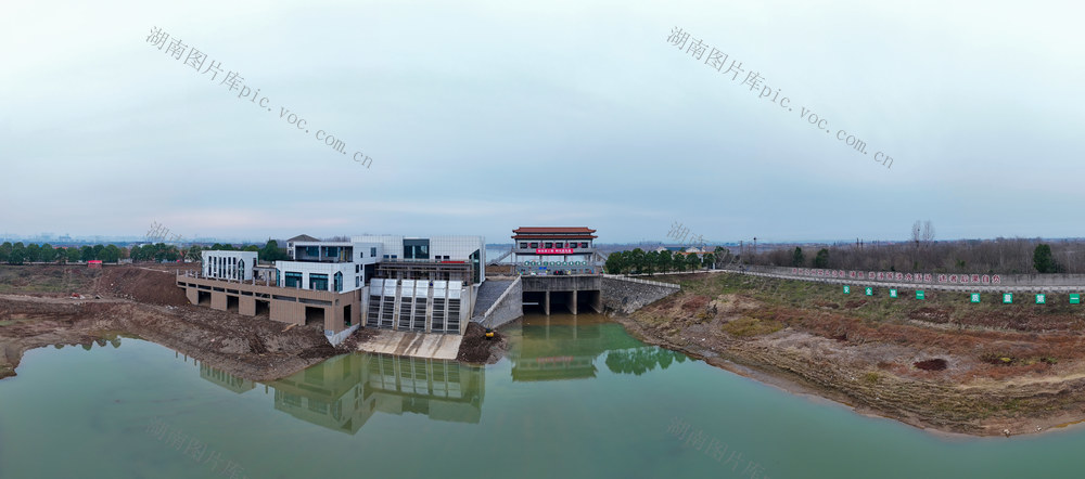 洞庭湖区*“十四五”排涝能力建设*常德河洑泵站