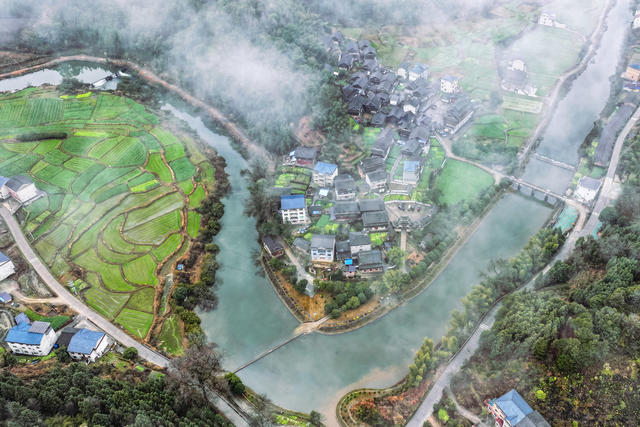碧水 春 生态 田园 乡村