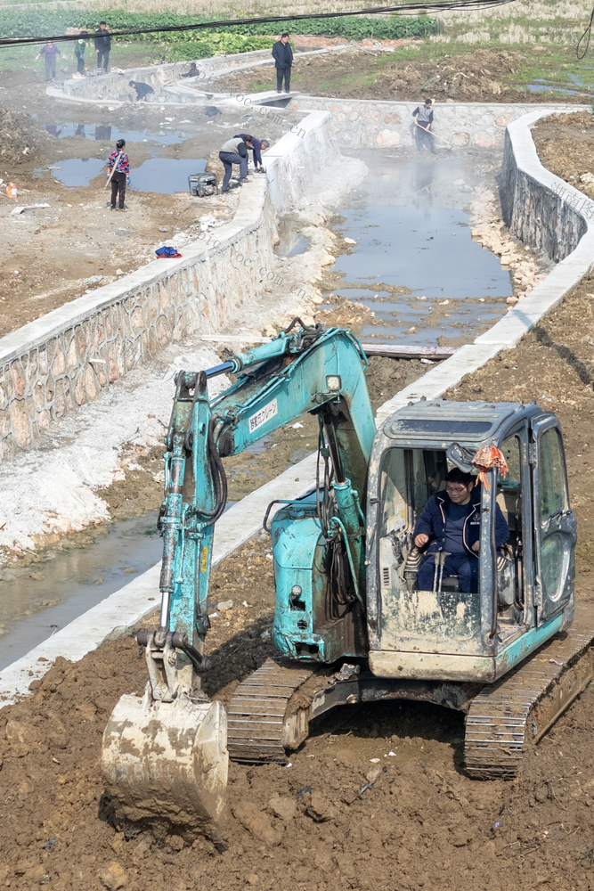 娄底 早春 春耕 水利 基础设施