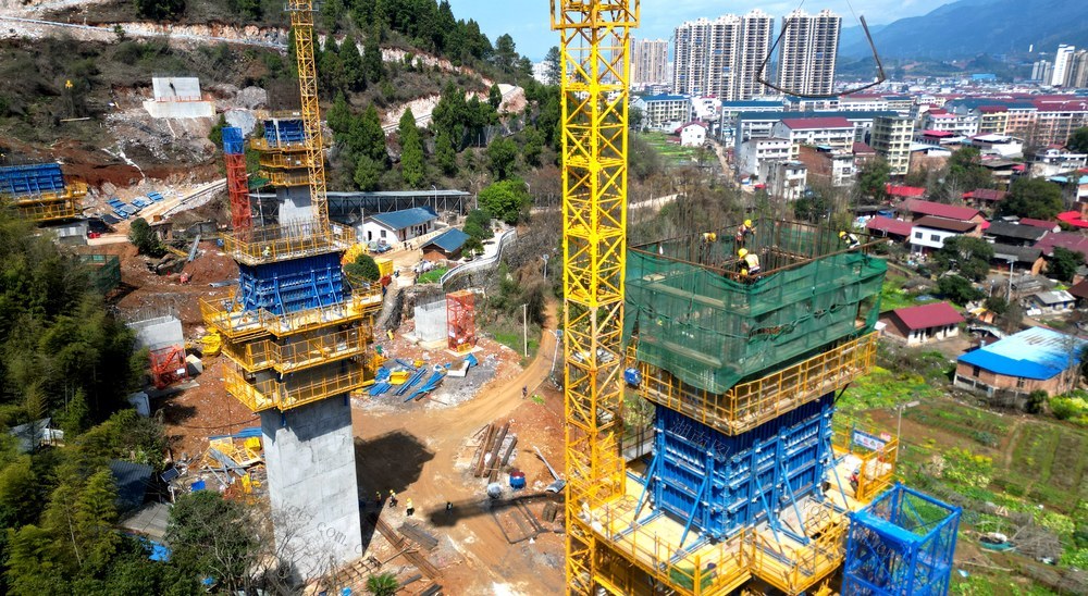 双牌：零道高速施工忙