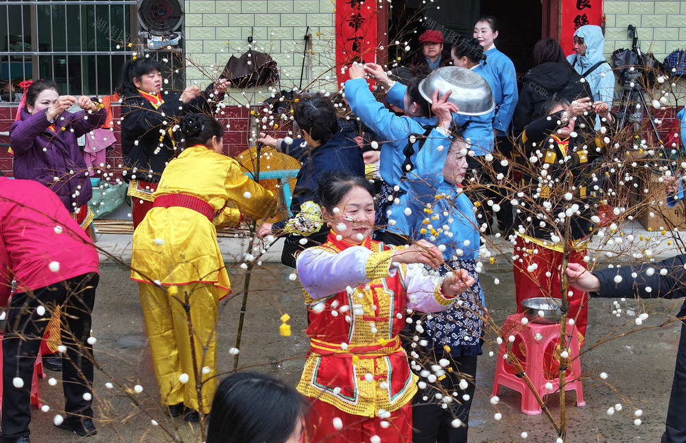 湖南桂东 传统民俗 “麻雀节” 祈福