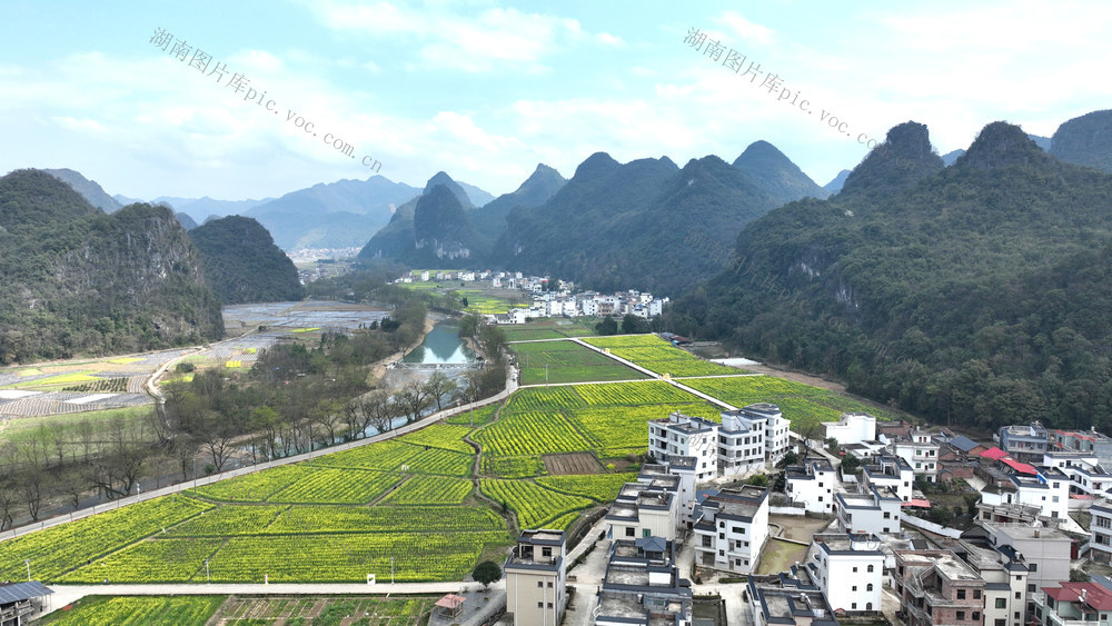 宁远 东江 油菜花 乡村振兴