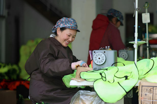 就业、帮扶、车间、务工、生产