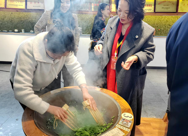 湖南桂东 非遗 游客 体验 玲珑茶