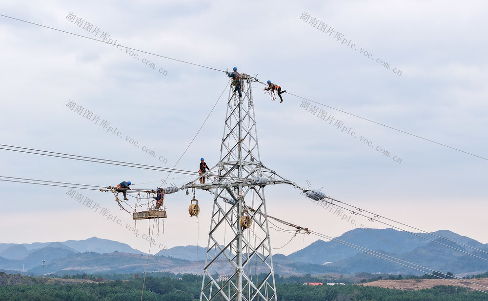 电力  施工  工程  宁电入湘  新能源