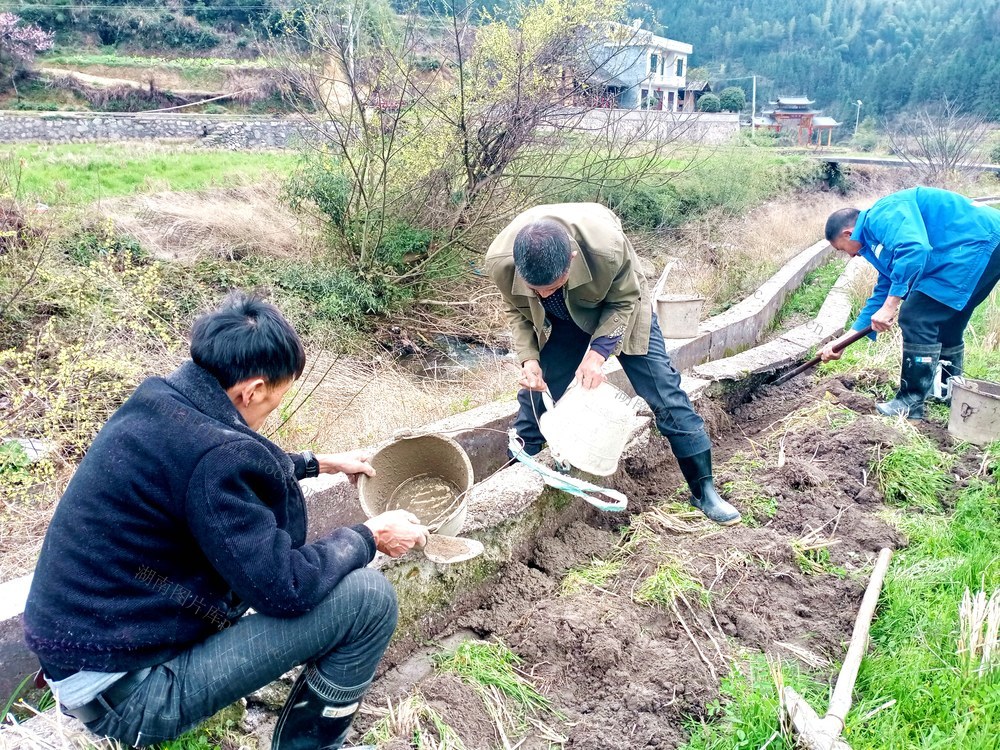 水圳  维修 村民 增收