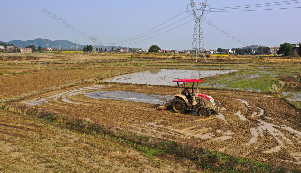 春耕  时节  春分  农民  农业  生产  田间