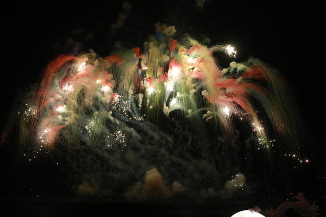 无人机 烟花 旅游 表演