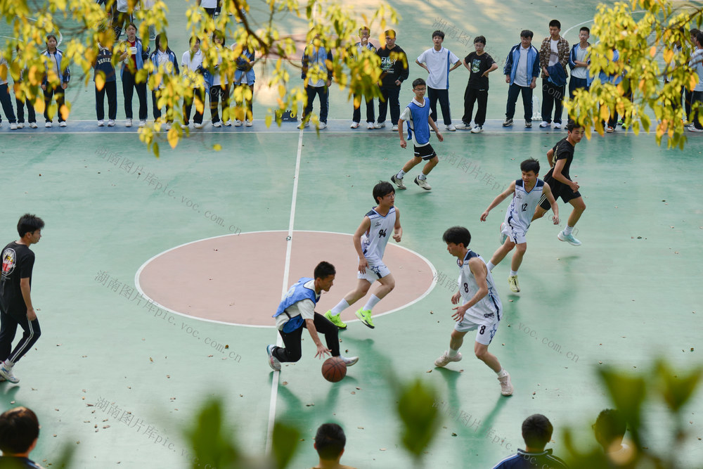 大课间 体育 锻炼 健康 全民健身 快乐 校园 活力 青春 高中 学生