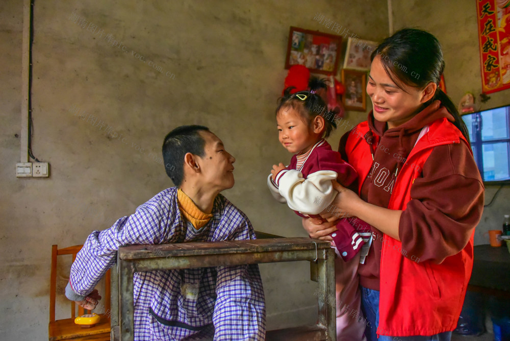 残疾人  志愿服务  江永  关爱  温暖