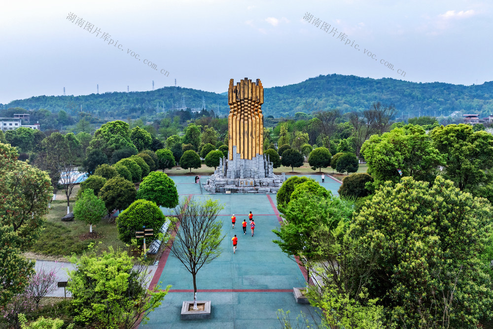 运动健身  春天