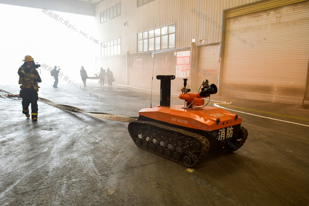 消防 演练 物流 作战