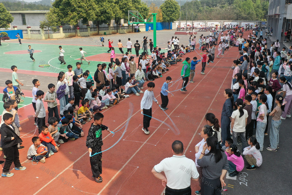 跳绳 体育 大课间 课间 教育 竞技