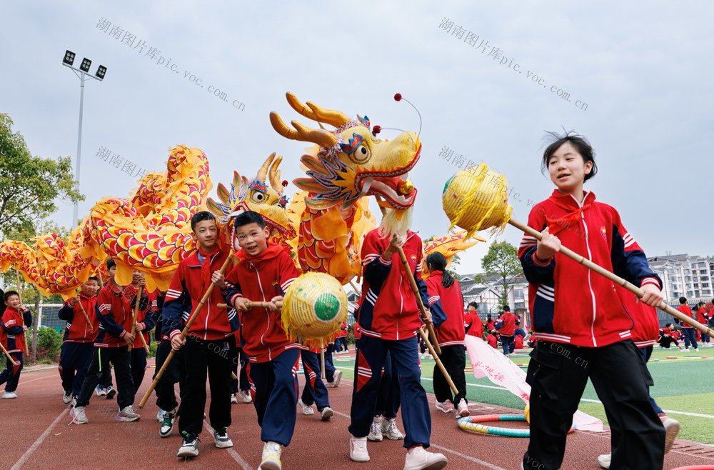 阳光体育  大课间活动 
