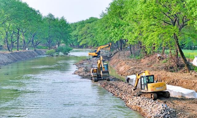 湖南  常宁  河道  施工