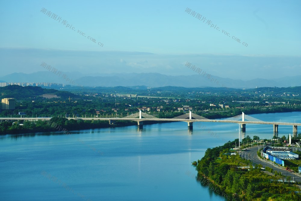 永州 零陵区 夏日 湘江 美景 
