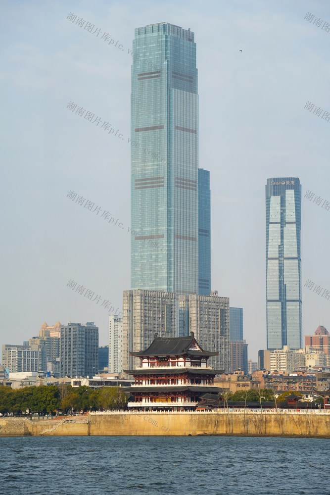 杜甫江阁 古今同框 长沙 天际线 湘江 IFS