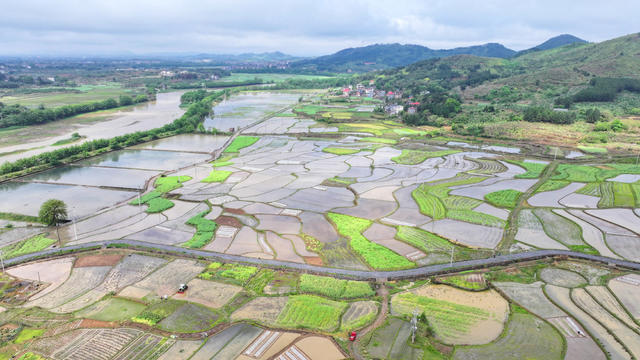 春耕 美景