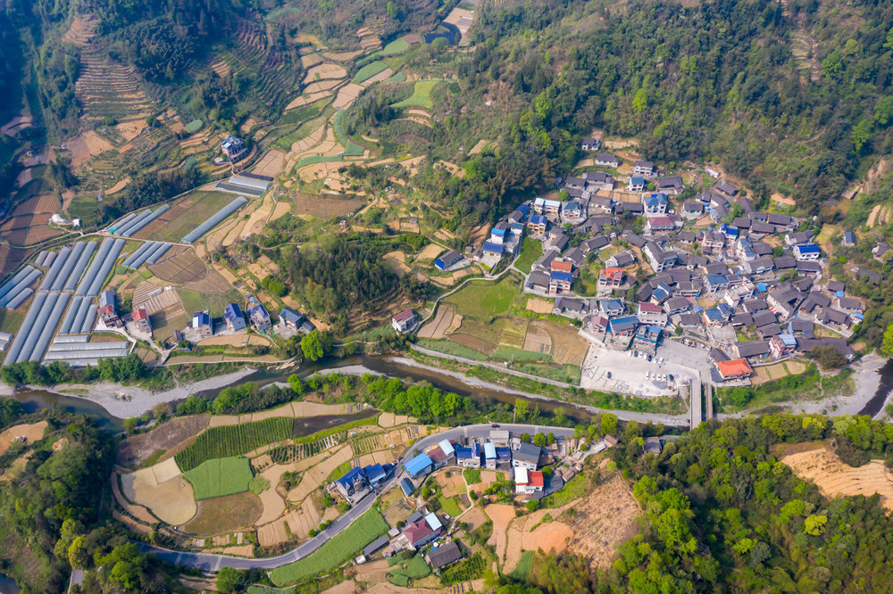 苗乡  田园  山川  林木  湘西 