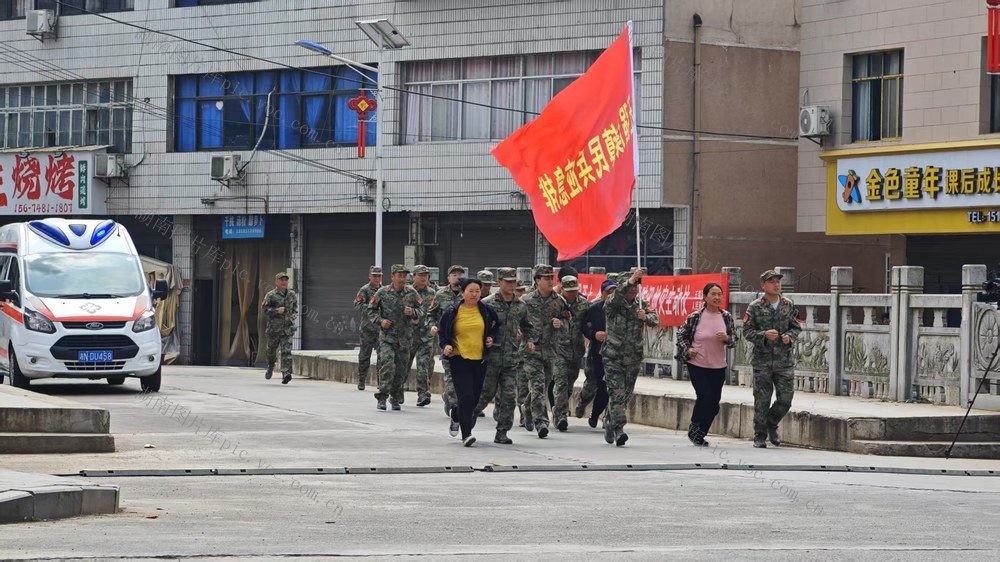 沅陵县开展山洪地质灾害演练
