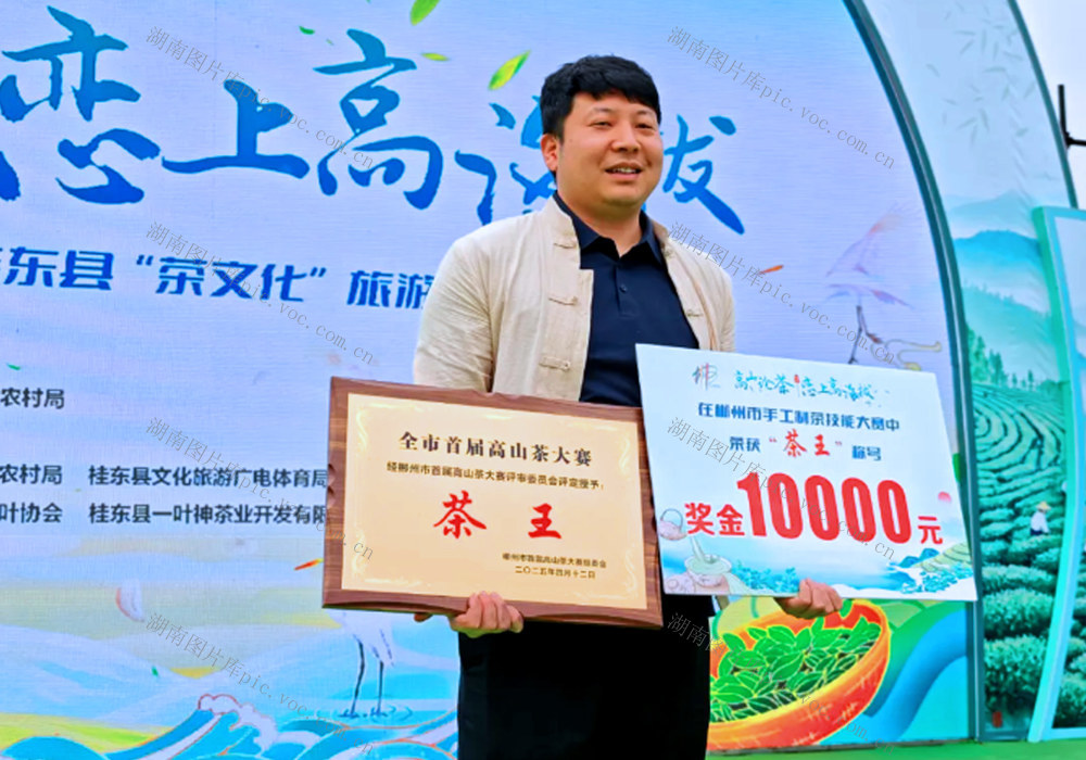 湖南 郴州“茶王” 诞生 清泉镇万亩茶园