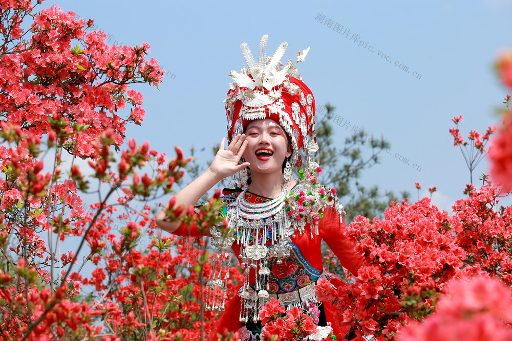 麻阳 富田坳杜羊肚坡娟花 苗服 盛装 麻阳旅游