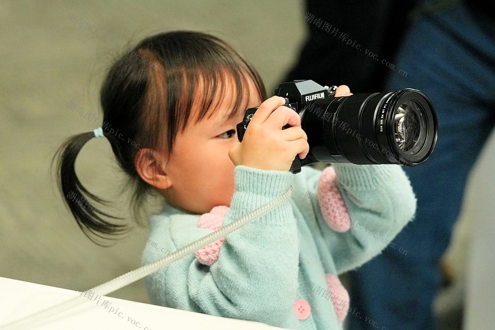 富士，模特，摄影，小小摄影师