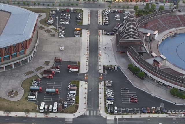 停车场、公共设施、县城、城镇、微工程