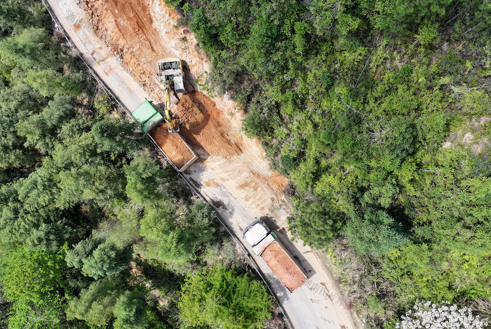 湖南桂东 产业公路 产业 青娥山 风电场