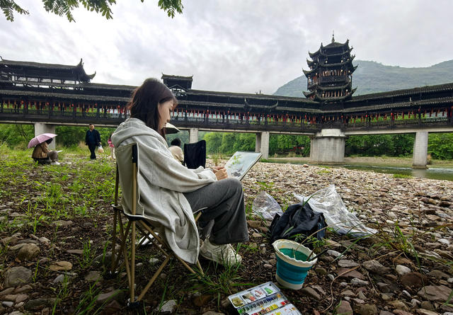 研学 写生 惹巴拉