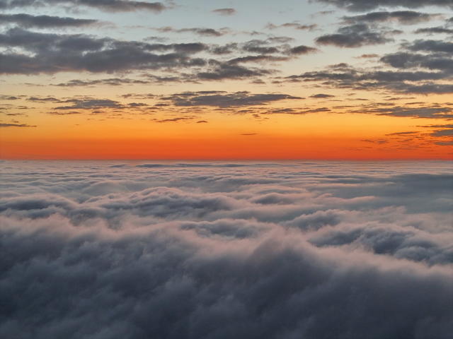 梨树洲  火烧云  罗霄山 湘赣边