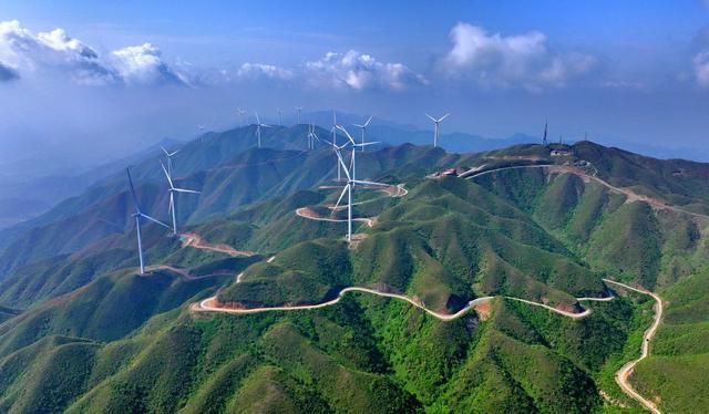 湖南  郴州  泗洲山  风力发电