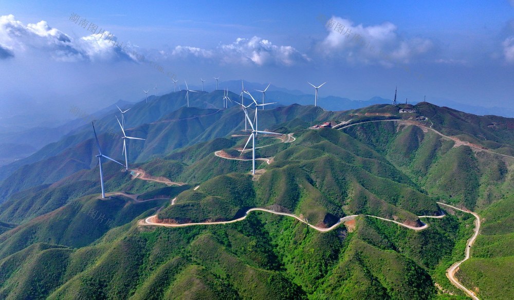 湖南  郴州  泗洲山  风力发电