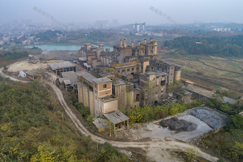 水泥厂 工业 水泥产业 建材行业 建材之乡 灰山港 桃江 高能耗 环保