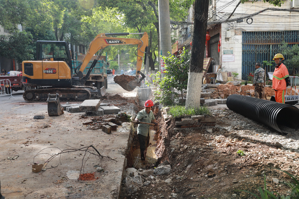 老旧小区改造  地下管网升级改造