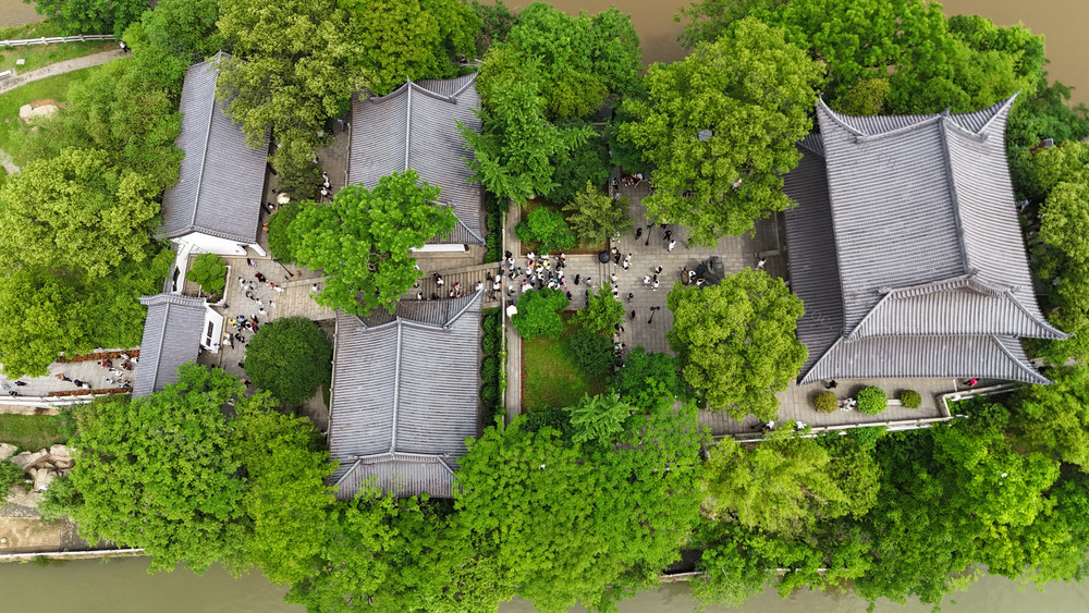 书院 石鼓书院  旅游景区  五一节  客流