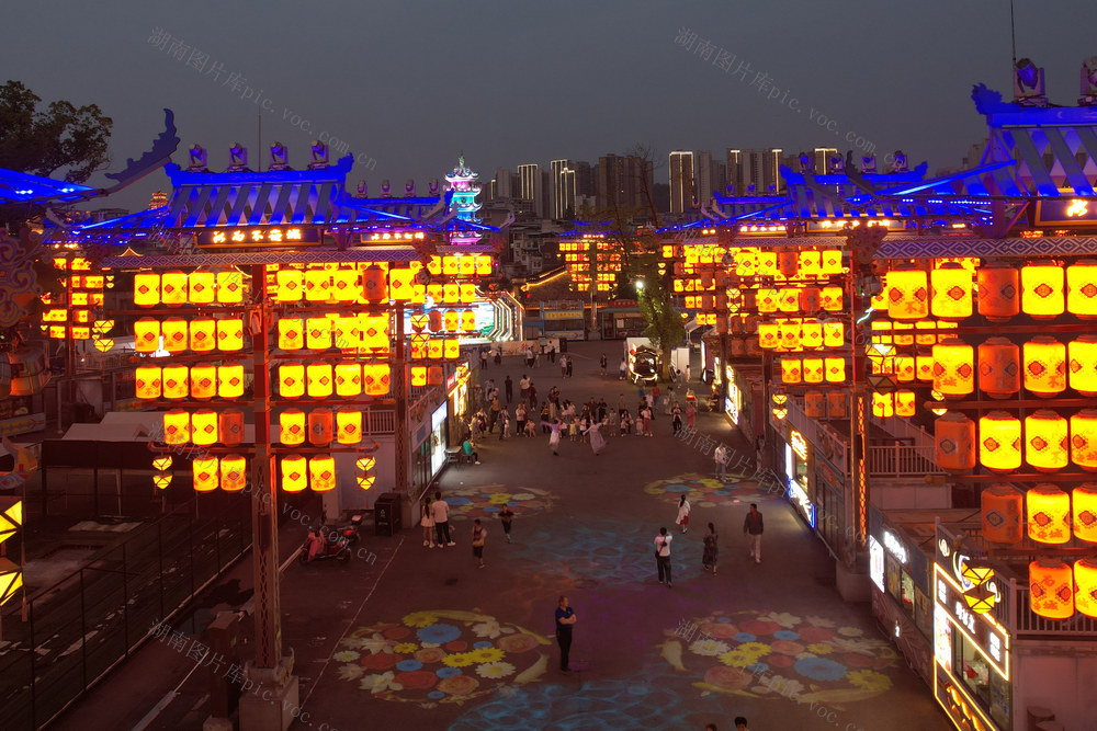 湘西  不夜城  游玩  参观  游览