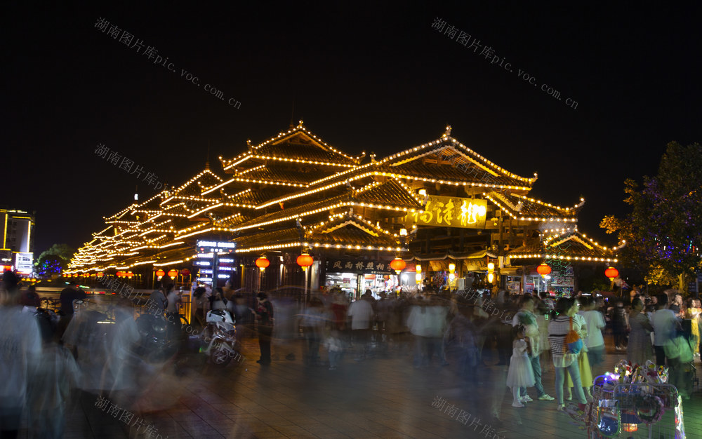 侗乡芷江  夜景如画