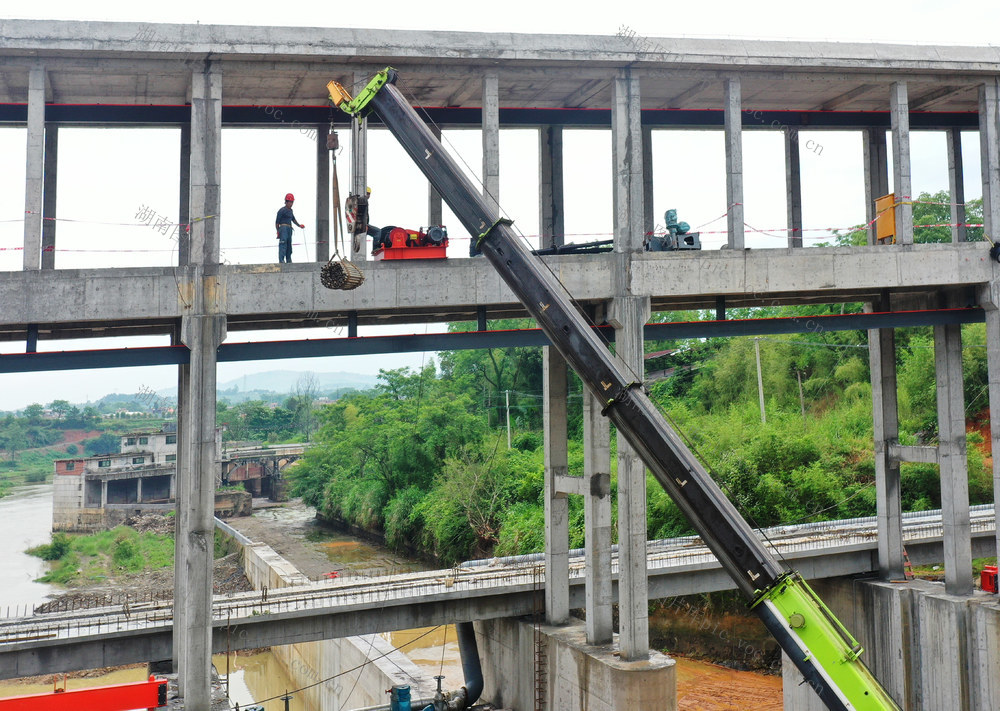 嘉禾：水利工程收尾施工